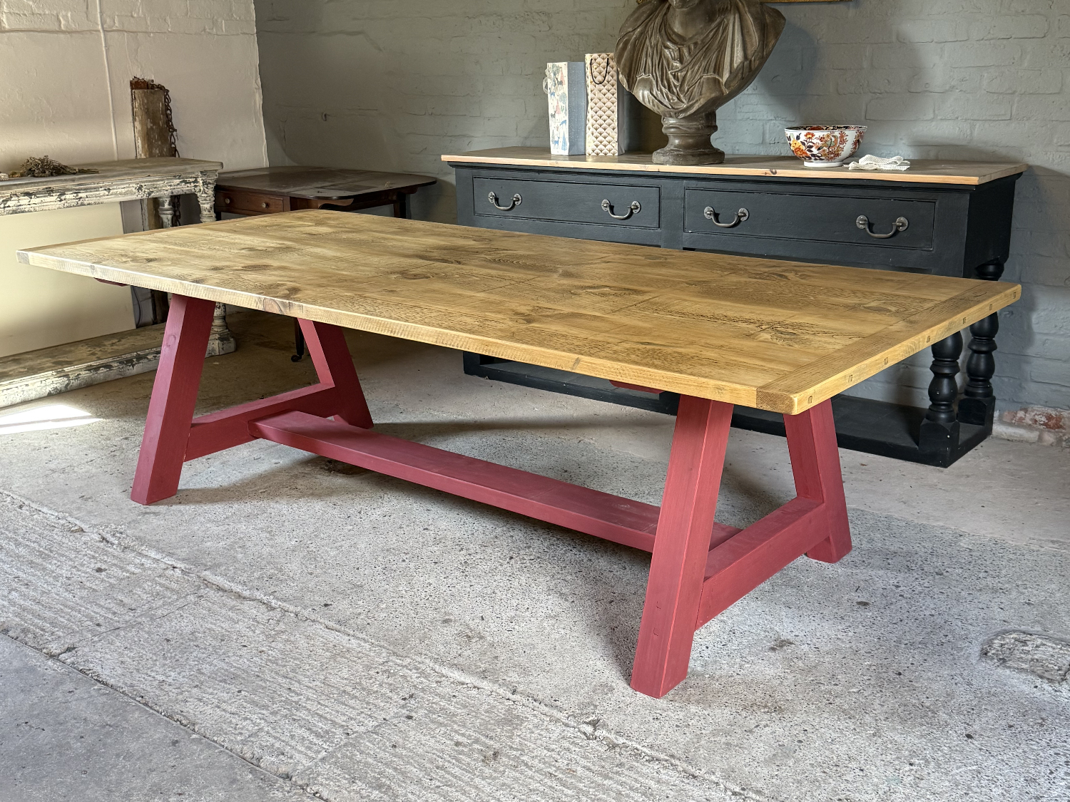 Handmade A-Frame Dining Table